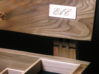 Engraved jewellery box insert panel