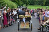 Wedding bells and rainfall....